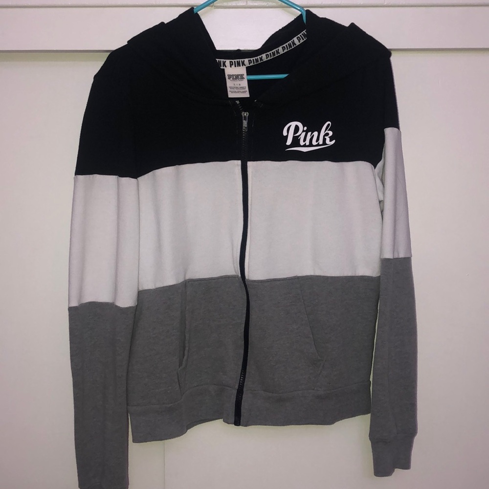 VS pink zip up